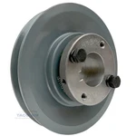 Ak51h W/ 1-3/16" Bore H Bushing 5" Single Groove Pulley A Section V Belt 4l. Fixed Price $45.95.