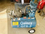 Quincy Qts-2 High Capacity 1-stage Air Compressor W/ Dayton Motor. Fixed Price $950.00.