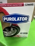 Purolator L14610 Premium Engine Protection Spin On Oil Filter. Fixed Price $6.47.