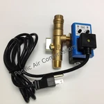 Air Compressor Tank Drain Kit Timed Electric Auto W/ Power Cord & Strainer. Fixed Price $133.89.