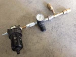 Speedaire 4z034a Air Filter Regulator Assembly. Fixed Price $30.00.
