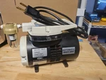 Badger Oilless Diaphragm Air Compressor W/ Brush Hose #180-11/ Illinois Usa. Fixed Price $49.99.