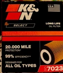 New K & N Engineering Select Long Life Engine Oil Filter #so7023 / Made In Usa. Fixed Price $10.98.