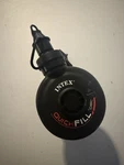 Intex Quick Fill O6c Battery Powered Camping Air Pump Model Ap638 2 Nozzles 06c. Fixed Price $11.00.