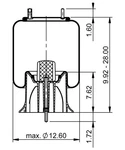 Automann Ab1dk23n-9370 Air Spring Rolling Lobe. Fixed Price $215.99.