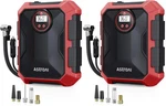 Astroai Portable Air Compressor And Tire Inflator - Large (pack Of 2), Red. Fixed Price $74.17.