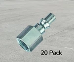 20 Plews Tru-flate 12-335 Air Line Compressor 1/4" Female Nipple Hose Fitting. Fixed Price $39.99.