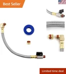 Extended Tank Drain Valve Assembly Kit For Air Compressor, Including 10 Inche.... Fixed Price $20.56.