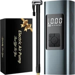 Coquimbo Bike Pump Tire Inflator Portable Air Compressor: 150psi Electric Pu. Fixed Price $26.99.