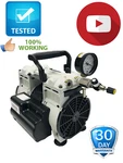 Welch 0310-9096 Dry Vacuum Pump Air Compressor Tested Working Video. Fixed Price $475.00.