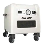 New Jun-air 85r-4p 115v 16 Bar Oilless Piston Air Compressor W/ Quiet Cabinet. Fixed Price $3624.99.