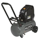 Klutch 8-gal. Hot Dog Air Compressor, 2 Hp Motor, 120 Volts, 150 Psi. Fixed Price $169.99.