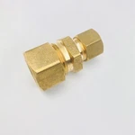 Jones Stephens (62r-106) 5/8" X 3/8" O.d. Compress Brass Union C74032lf (5 Pack). Fixed Price $44.95.
