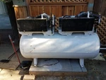 Powerex Std0504 Duplex 10hp(2x5hp)oil Free Scroll Air Compressor, 30.4cfm 100psi. Fixed Price $5900.00.