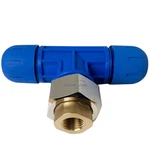 F2009 Rapidair Fastpipe 1"x 1/2" Npt Reducing Threaded Tee Connection Fitting. Fixed Price $46.95.