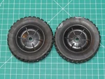 Oem Dewalt D55168 15 Gal 225psi Air Compressor 8x2 Wheel/tires Set. Fixed Price $41.89.