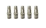 Erp 076251 - Prevost High Flow Safety Air Plug 1/4" Mpt (set Of Five). Fixed Price $14.75.