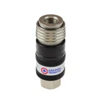 Coilhose 5 In 1 Automatic Safety Exhaust Coupler 4 Npt Black Silver Fitting. Fixed Price $28.39.