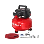 Ecomax Air Compressor 6 Gallon 175 Psi Pancake Portable Oil-free Tank With 10.... Fixed Price $193.64.