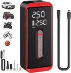 Cordless Tire Inflator For Car Tires, Portable Air Compressor 150psi With 7500ma. Fixed Price $113.99.