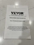 Vevor Single Phase Induction Motor Dp120256sl (ob). Fixed Price $124.72.