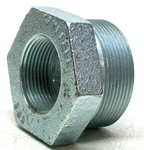 New Campbell Galvanized 2" - 1 1/4" Hex Head Pipe Fitting Mk. Fixed Price $12.99.