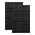 Uxcell 80pcs Cabinet Door Bumper Rubber Pad 1/2" Diameter Sound Black. Fixed Price $19.99.