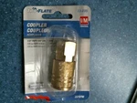 Plews Tru-flate 13-235, Coupler, 25 Cfm, 1/4" Fnpt-1/4" I/m Design, Free Ship. Fixed Price $10.00.