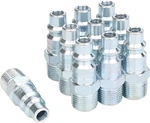 3/8 Air Compressor Accessories Fittings, Industrial M-type Plug, Inch High F. Fixed Price $23.95.