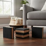 Anti Vibration Isolation Pads 2" X 7/8" Ribbed Rubber With Cork Center. Fixed Price $13.97.