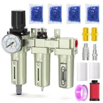 Industrial Grade Three-stage Air Drying System,3/4" Npt,desiccant Dryer,air R.... Fixed Price $162.21.