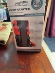 Giatero 001 4000a 3-in-1 Portable Car Jump Starter Power Bank And Flashlight. Fixed Price $45.00.