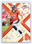 Paxton Lynch 2017 Donruss Elite #31 Red #/149. Fixed Price $5.99.