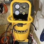 Dewalt D55168 15 Gallon 120v Electric Wheel Portable Shop Compressor. Fixed Price $319.00.
