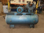 Kellogg-american 10 Hp (2) Stage Air Compressor W/120 Gallon Compressed Tank. Fixed Price $1485.00.