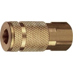 Plews Trf13-335 Tru-flate Quick Change Coupler Brass 1/4 In.-mfg# 13335 - Sold A. Fixed Price $26.16.