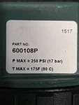 Lincoln Industrial 1/2 Air Line Filter Metal Bowl Sight Glass 600108p Skf. Fixed Price $79.52.