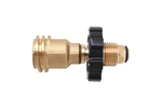 Propane Adapter For Pol Tank Valve To Qcc1 Connection With Hand Wheel. Fixed Price $18.95.