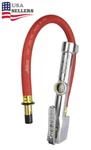 Milton S-504 Analog Tire Inflator With Pressure Gauge, 15" Hose Straight Head Ai. Fixed Price $47.99.