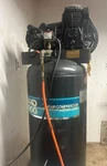 Ingersoll-rand Air Compressor - Model Ra5e6va 60 Gallon Tank. Fixed Price $975.00.