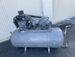 Vintage! Devilbiss Model 432 Air Compressor 120 Gal. 220/440v 5hp. Fixed Price $850.00.
