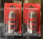 Milton - S-1752 5-in-1 Safety Exhaust Quick Connect Coupler 1/4 Air Line Tool. Fixed Price $29.99.