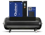 2025 New Quincy Qgs-10 Rotary Screw Air Compressor 10 Hp W Dryer & 120 G Tank. Fixed Price $13295.00.