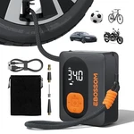 Tire Inflator Portable Air Compressor Cordless Bike Pump With Digital P011. Fixed Price $97.20.