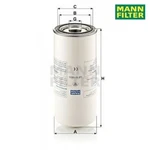 Filter, Compressed Air Technology Mann-filter Lb13145/3. Fixed Price $112.85.