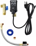 Automatic Timed Condensate Drain Valve With Steel Hose 1/4 Inch Npt. Fixed Price $30.99.
