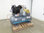 Atlas Copco Cr15 Reciprocating Duplex Air Compressor 51cfm 15hp 460v 3ph 120 Gal. Fixed Price $5999.99.