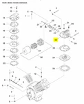 Low Pressure First Stage Head For Ingersoll Rand 7100 - 32172207. Fixed Price $227.76.