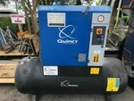 Used 10-hp Quincy Ogs-10 Tank Mount Comp Mounted On 120 Gal. Fixed Price $4400.00.