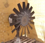 Ingersoll Rand Cooling Fan 15hp Motor , Non-metallic Adjustable Pitch Blades. Fixed Price $640.00.